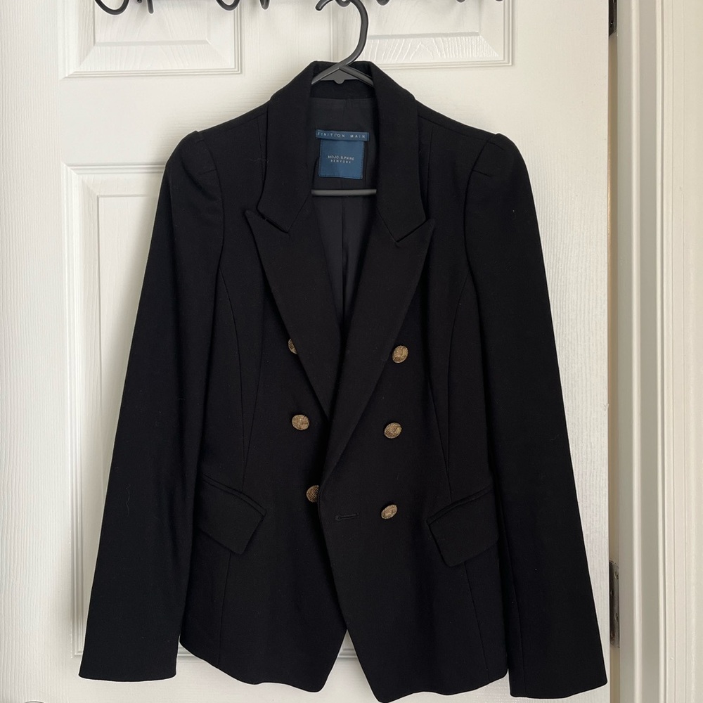Mojo.S.Phine Black Blazer - Gem
